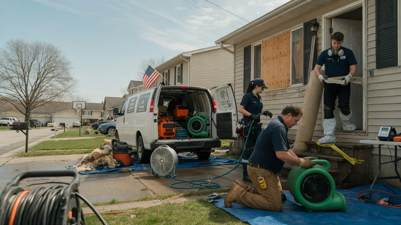Water Damage Restoration in Detroit, AL near me